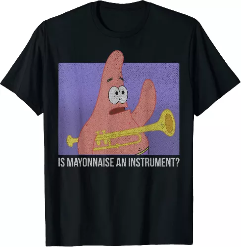 SpongeBob Patrick T-Shirt mir Spruch