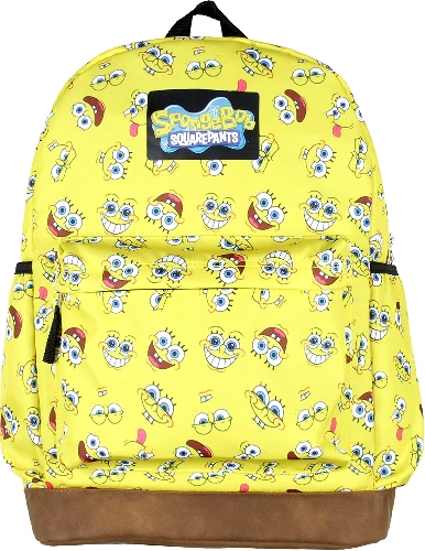 SquarePants Face Expressions All Over Print Rucksack