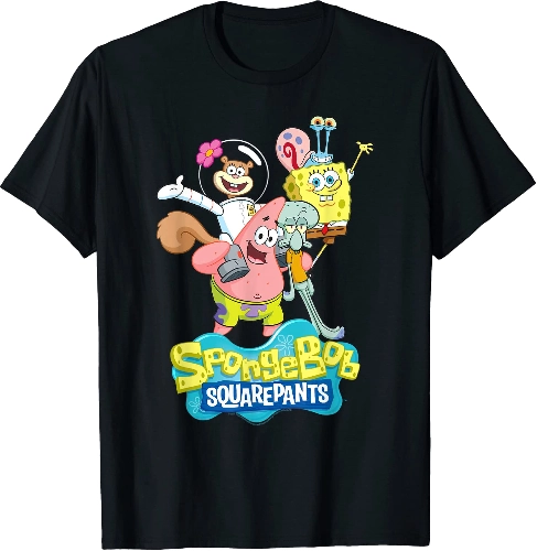 SongeBob,Sandy, Patrick, Gary und Thaddäus T-Shirt
